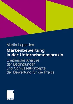 Produktbild von Markenbewertung in der Unternehmenspraxis