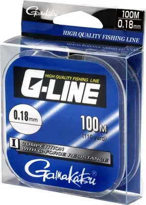 Obrázok produktu pre Monofilné vlasce Gamakatsu G-line Competition Transparent 0,070 mm Transparent 0,070 mm