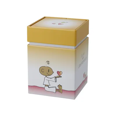 Produktbild von Goebel Teedose Der kleine Yogi - Du bist mein Lieblingsmensch, Metall, Bunt, 600 ml, 54101831