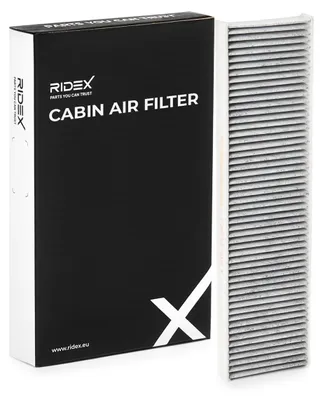 Produktbild von RIDEX 424I0210 Innenraumfilter Pollenfilter für FIAT Ducato Kastenwagen (250, 290) Aktivkohle