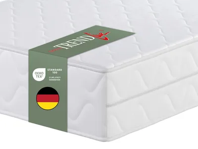 Productafbeelding van Badenia Trendline BT100, 2-in-1, Duo XXL, orthopedisch comfortmatras met 7 zones, 22