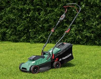Produktbild von PARKSIDE Akku-Rasenmäher PRMA 20-Li A1 ohne Akku&Ladegerät