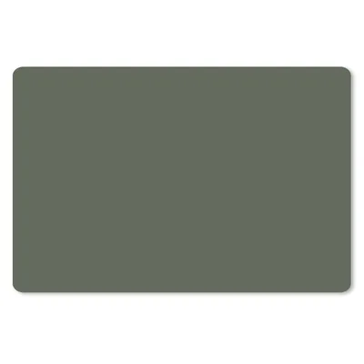 Produktbild von MuchoWow® Mauspad Mousepad Grün - Olive - Farbe - Grün - Fest - Olivgrün 27x18 cm - Mousepads - Maus Mat - Pad - Mausunterlage - Büroartikel - Desk Matten