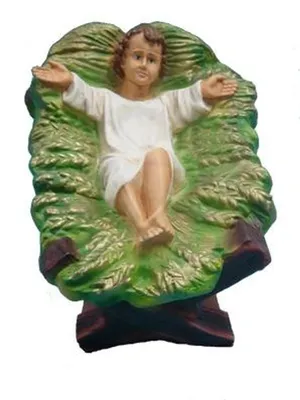 Image de Jésus Figure Jardin Statue Sculpture Figures Décoration Crèche Naissance