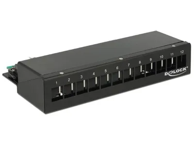 Obrázek produktu pro DeLOCK 43339, Černá, Kov, 221 mm, 112,5 mm, 44,5 mm, Krabice