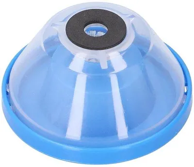 Image de Collecteur de poussière pour perceuse électrique, résistant aux chocs, antidérapant, bleu - accessoire pratique pour percer sans poussière avec une perceuse à percussion électrique