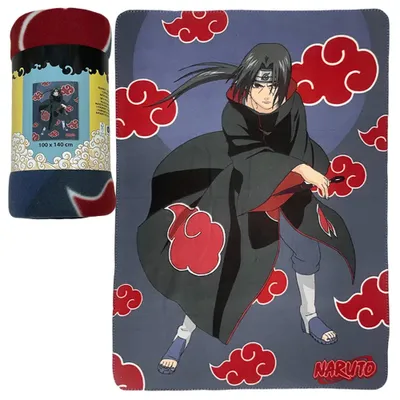 Zdjęcie produktu dla Pled - NARUTO - Itachi Uchiha - 100 x 140 cm