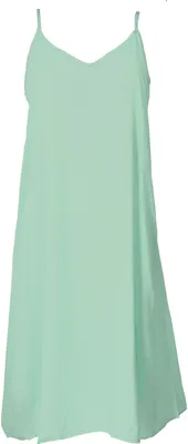 Produktbild von Midikleid, Sommerkleid, Trägerkleid - Salbei, Damen, Grün, Viskose, Größe: L