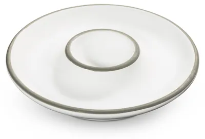 Produktbild von Gmundner Keramik Grauer Rand Eierbecher 12 cm