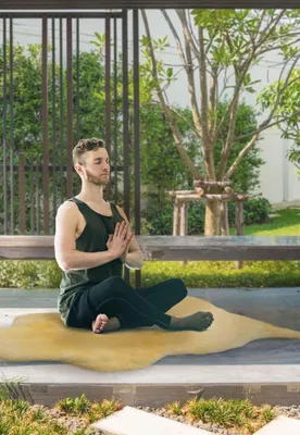 Produktbild von Yoga Schaffell ökologische Gerbung versch. Größen - Größe: 100-110