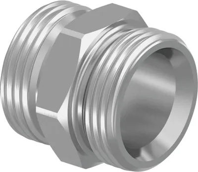 Produktbild von Uponor Doppelnippel 1006641 G 3/4 AG, Eurokonus, verzinkt, Messing