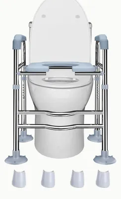 Produktbild von Höhenverstellbare Toilettensitzerhöhung für Erwachsene