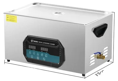 Imagen del producto de Limpiadores ultrasónicos, capacidad de 3 a 30 litros, control digital, modelo de 22 litros