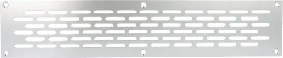 Produktbild von Aluminium Lochblech 300x60mm F1 Lüftungsgitter Lochung 20x3mm silber eloxiert