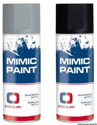 Produktbild von Farbe für PVC MIMIC PAINT RAL 9005 schwarz 400 ml Osculati 52.570.02