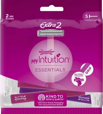 Produktbild von Wilkinson Sword Extra 2 Beauty Disposable Razors Pink 5 Count