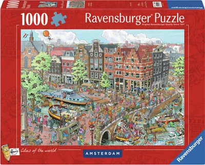 Image de Ravensburger Puzzle Fleroux Amsterdam, 1000pcs.