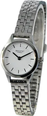 Zdjęcie produktu dla Regent metalowy zegarek damski kwarcowy srebrna metalowa bransoleta D2UR2251590