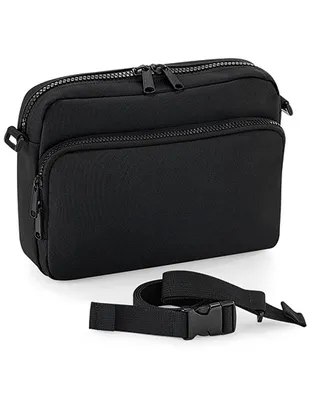 Immagine prodotto di BagBase BG242 | Modulr 2 Litri Multipocket, 26 x 19 x 7 cm - Colore: Nero - Dimensioni: 26 x 19 x 7 cm