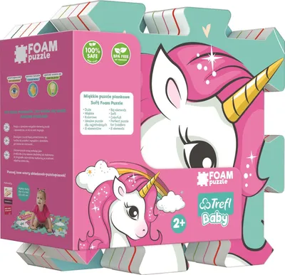Produktbild von TREFL Einhorn Schaumstoff-Puzzle