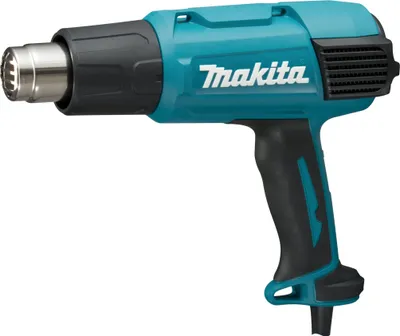 Obrázok produktu pre Makita HG6031VK, Čierna, Modrá, 500 l/min, 600 °C, 250 l/min, 50 °C, AC