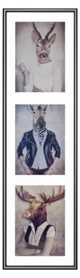 Zdjęcie produktu dla Henzo galeria zdjęć Napoli 3 zdjęcia 15x20 cm ciemnoszara