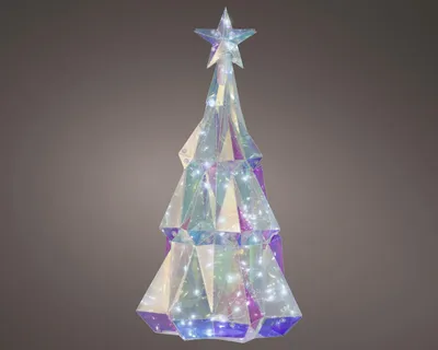 Produktbild von Lumineo Mikro LED Baum 24,5 x 24,5 x 39 cm kaltweiß für Innen 40 LED