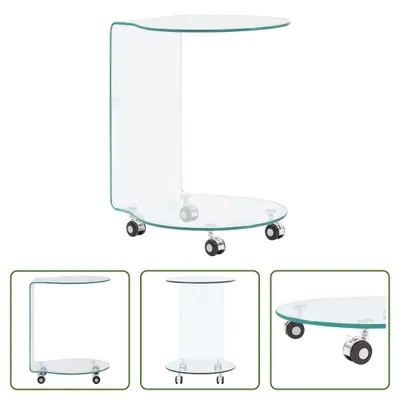 Produktbild von The Living Store Couchtisch 45x40x58 cm Hartglas