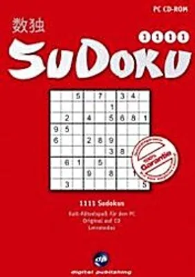 Produktbild von 1111 SuDoku, CD-ROM