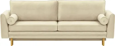 Zdjęcie produktu dla Sofa z funkcją spania i pojemnikiem na pościel Cornelia-Velluto 2-like oak