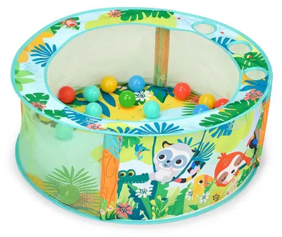 Produktbild von Bright Starts Bällebad Rowdy Rainforest für Babys und Kleinkinder