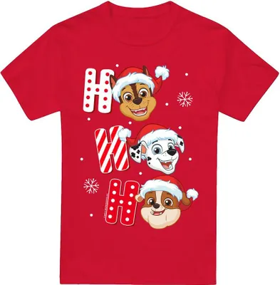Obrázek produktu pro Paw Patrol - pánské tričko - vánoční design TV6419 (L) (Červená)