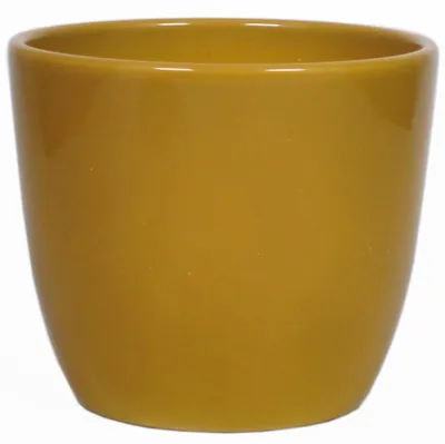 Produktbild von Floran Pflanzentopf - ockergelb - Keramik - 10 x 11,5 cm