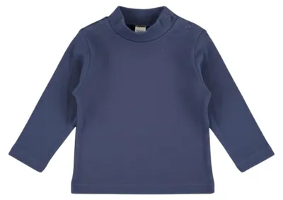 Productafbeelding van Ellepi kinderpolo met knoopsluiting, voor baby's, jongens en meisjes, gemaakt van 100% katoen, lange mouwen