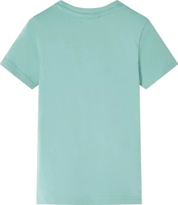 Produktbild von vidaXL Kinder-T-Shirt Helles Khaki 128