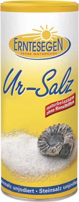 Produktbild von Erntesegen Ur-Salz (naturbelassen) in der Dose, fein (400 g)