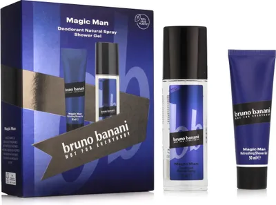 Zdjęcie produktu dla Bruno Banani Magic Man zestaw upominkowy dla mężczyzn Set I. 75 ml