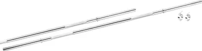 Produktbild von Profi Langhantelstange 168cm Chrom inkl. Feststellringe