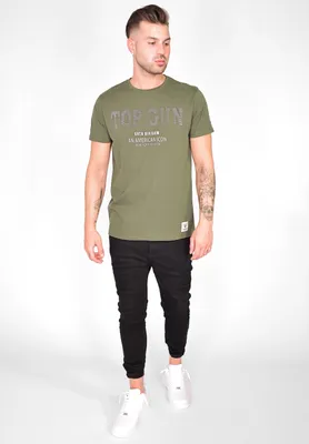 Produktbild von Top Gun T-Shirt TG20213006 Herren oliv S