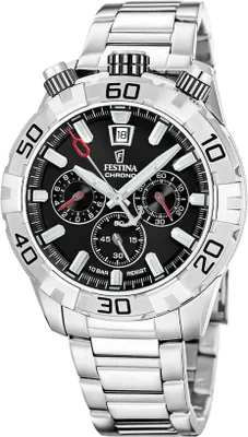 Produktbild von Festina Herrenuhr The Originals Armbanduhr Edelstahl silber UF20743/6