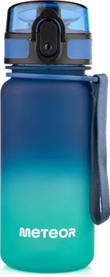 Produktbild von Trinkflasche Wasserflasche Sportflasche Fahrradflasche 350 ml blau/grün