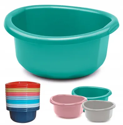 Produktbild von 11L tiefe runde Plastikschüssel 0313