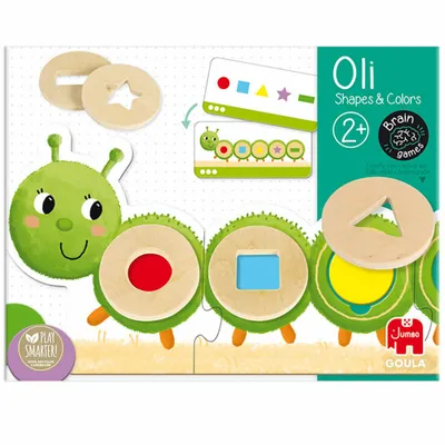 Produktbild von Goula - Raupe, 2 Jahr(e), Karton, Holz, Mehrfarbig