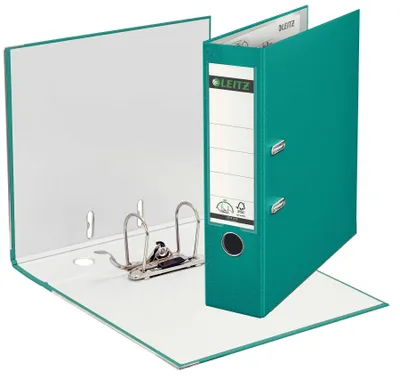 Imagen del producto de Leitz 1010-50-52, carpeta de plástico, formato A4, 80 mm, color turquesa