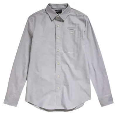 Image de G-Star - Chemise « 2.0 » pour homme, coupe ajustée GT21287 (S) (gris/blanc)