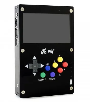 Produktbild von GamePi43 Spielekonsole Zubehör für Raspberry Pi mit 4,3 Zoll IPS-Display, 170,7x111,2x33,65 mm