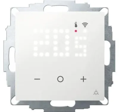 Immagine prodotto di Termostato UP compatibile con la casa intelligente - Termostato intelligente UTE 3500RAL9010-G-55