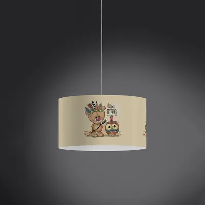 Obrázok produktu pre Moderné 1 svetelné závesné svietidlo Polilux Xxl Decokids Indian Italy