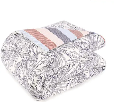 Produktbild von Tommy Hilfiger Bettwäsche-Garnitur TROPICAL Farbe WHITE Größe 155x220cm+80x80 AL