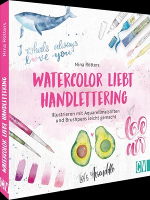Produktbild von Watercolor liebt Handlettering